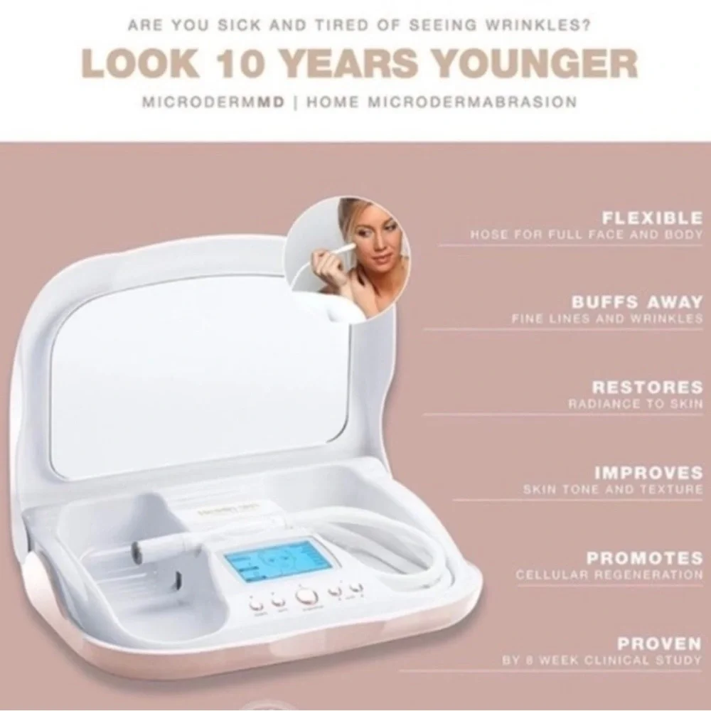 Advanced Skincare Tool with Display - White - Picture 3 of 6